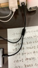 品勝雙頭一拖二數(shù)據(jù)線二合一短款線快充適用蘋果安卓typec多頭線 USB短款編織線0.3米二合一 曬單實拍圖