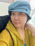 萬佳臻大頭圍帽子女款2025新款牛仔貝雷帽堆堆漁夫帽三合一夏季出勤通用 復(fù)古貝雷堆堆帽【淺藍(lán)】 曬單實(shí)拍圖