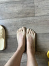 五指襪子女夏季薄款冰絲防臭吸汗透氣隱形襪分趾襪船襪 5膚色 均碼 曬單實(shí)拍圖