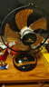 萬(wàn)寶鋁葉電風(fēng)扇臺式家用電扇辦公室靜音節能鋁葉搖頭定時(shí)全銅電機臺扇 14英寸耀黑鋁葉搖頭三檔風(fēng)速 曬單實(shí)拍圖
