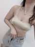 絲界重磅真絲文胸女無痕緞面桑蠶絲抹胸吊帶背心防走光法式無鋼圈內(nèi)衣 曬單實(shí)拍圖