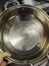 美廚（maxcook）316不銹鋼火鍋32cm 湯鍋火鍋復(fù)底帶蓋 燃?xì)怆姶艩t通用 MCT1983 曬單實(shí)拍圖
