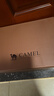 駱駝（CAMEL）板鞋女活力百搭經(jīng)典小白鞋增高厚底休閑鞋 L25S548064 白/黑 38  曬單實拍圖