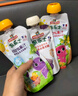 果樂(lè )士果汁嬰幼兒輔食寶寶零食NFC非濃縮蘋(píng)果草莓藍莓葡萄櫻桃雪梨橙汁 110g*6袋 果汁(3味各2袋) 曬單實(shí)拍圖