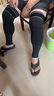Panapopo羊絨護膝保暖關節(jié)炎老寒腿男女士中老年人秋冬防寒護腿長筒套 曬單實拍圖
