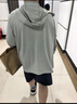 蕉下（beneunder）冰絲防曬衣服男外套防紫外線涼感透氣戶外釣魚AL936木灰綠L 曬單實(shí)拍圖