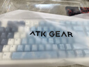 ATK A87 電競無線機械鍵盤 有線/2.4G/藍牙Gasket客制化游戲辦公家用鍵盤 全景HIFI音全鍵熱拔插 A87pro極地雪-極地狐軸 曬單實拍圖