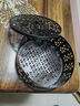 愛禮優(yōu) 蚊香爐 創(chuàng)意復(fù)古便攜家用戶外蚊香盒子帶蓋防火防燙蚊香盤蚊香盒座架托盤檀香盤香爐 古銅 曬單實拍圖