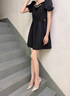 Ebonka高端新中式婚鞋女款2025新款喜婆婆旗袍高跟鞋新娘敬酒鞋不累腳 香檳金【精美禮盒】 5cm 36 曬單實拍圖