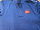 anta kids安踏CHINA國(guó)家隊(duì)款男女運(yùn)動(dòng)POLO衫翻領(lǐng)短袖國(guó)服速干T恤籃球品牌特剪標(biāo)尾貨 安踏深藍(lán)色【2099#】 3XL 【體重145-160斤】 曬單實(shí)拍圖