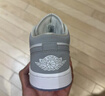 耐克（NIKE）JORDAN 1 LOW 女子運動鞋刺繡板鞋 DC0774-105 39 曬單實拍圖