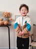 G.DUCKKIDS小黃鴨童裝男童套裝秋冬裝兒童加絨加厚套裝韓版可愛一歲寶寶衣服 駝色 90 建議1~2歲【 80-90cm】 曬單實拍圖