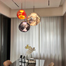 瀚帝斯設(shè)計(jì)師燈飾英國(guó)Tom Dixon Melt熔巖燈別墅樓梯燈客廳吧臺(tái)餐廳燈 煙灰色-直徑20cm-原版LED 8.4瓦 曬單實(shí)拍圖