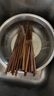 雙槍（Suncha）天然抗菌鐮葉相思木筷子 家用無(wú)漆無(wú)蠟 中式實(shí)木筷子餐具10雙裝 曬單實(shí)拍圖