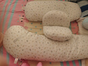 BabyWatch孕婦枕頭護(hù)腰側(cè)睡枕托腹睡覺(jué)側(cè)臥枕孕期u型抱枕睡覺(jué)專用 曬單實(shí)拍圖