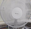 格力（GREE）電風(fēng)扇家用大風(fēng)量五葉立式落地扇 客廳宿舍定時(shí)轉頁(yè)扇搖頭循環(huán)對流換氣扇可升降機械電扇 FD-4012 白色 曬單實(shí)拍圖