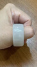 京鑒新疆和田玉板戒新疆玉石戒指白玉扳指男女款玉指環(huán)大氣附證書(shū) 白玉扳指 內(nèi)徑20 曬單實(shí)拍圖