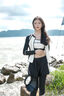 莫貝海泳衣女 新款五件套分體保守運動(dòng)風(fēng)長(cháng)袖運動(dòng)泳裝遮肚顯瘦泡溫泉 米色丨外套+內衣+內褲+短褲+長(cháng) M m 碼丨建議85-95斤 曬單實(shí)拍圖