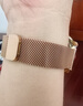 米蘭吸磁鐵網(wǎng)帶適用于Watch 4/4pro watch3 pro運動(dòng)腕帶GT3保時(shí)捷gt2智能表帶22mm周邊表帶 【金色】米蘭尼斯磁吸表帶 18MM 曬單實(shí)拍圖