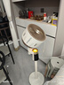 創(chuàng)維【全屋驅(qū)蚊】空氣循環(huán)扇家用電風扇落地扇2025新款大風量語音遙控輕音節(jié)能臥室小風扇Q522 白咖色 曬單實拍圖