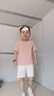 哈吉斯（HAZZYS）男裝 25夏PHIZ純色簡(jiǎn)約短袖T恤ASTZE0CBI31 淺粉色LP S（165/88A4 曬單實(shí)拍圖