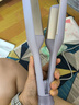 美杜 蛋卷頭卷發(fā)棒神器32mm大卷蛋糕羊毛夾板短發(fā)水波紋持久定型 淺紫色 32mm 曬單實(shí)拍圖