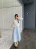 Pale memory品牌涼鞋女2025夏季新款包頭全牛皮不露腳趾厚底運(yùn)動(dòng)洞洞鞋 黃色 35 曬單實(shí)拍圖