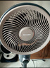 夏普（SHARP)風精靈空氣循環(huán)扇電風扇落地扇家用臥室大風力靜輕音自清潔一級能效搖頭電扇驅(qū)蚊神器PJ-CD433A-W 曬單實拍圖