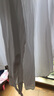 無印良品（MUJI）女式水洗平紋襯衫領(lǐng)長袖襯衫襯衣外套內(nèi)搭春季款外衣女裝上衣 白色 XL 165/92A 曬單實(shí)拍圖
