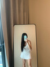 均垚白色吊帶連衣裙女裙子夏季2025新款純欲夏天小個(gè)子海邊沙灘裙長裙 不規(guī)則開叉蕾絲吊帶連衣裙 L 【建議95-105斤】 曬單實(shí)拍圖