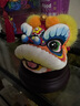 吉兔坊醒獅泥塑吉祥物桌上藝術(shù)擺件家居室內(nèi)辦公室車載喬遷開(kāi)業(yè)送禮物女 五色醒獅-黃獅（經(jīng)典款） 曬單實(shí)拍圖