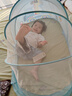 蒂樂嬰兒蚊帳寶寶小床上全罩式蒙古包兒童可折疊通用嬰幼兒防蚊罩 菲蒙小鹿-遮光款(4幅) 【110*60*65cm】中號-建議0-3歲 曬單實拍圖