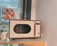 美的（Midea）小滋味微波爐烤箱一體機小型家用微波爐光波加熱一級能效平板變頻復古美拉德風C1G2 曬單實拍圖