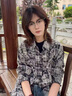 衣然呈品格子襯衣男秋冬新款美式復古嘻哈寬松設計感襯衫上衣男女外套   黑色 XL【建議120-140斤】 曬單實(shí)拍圖