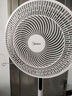 美的（Midea）【颶風(fēng)節(jié)能】七葉柔風(fēng)立式電風(fēng)扇/家用輕音落地扇/臺式小型風(fēng)扇/大風(fēng)力遙控定時(shí)搖頭風(fēng)扇 SAH35BSJ 曬單實(shí)拍圖