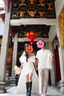 MAYBEYOND新中式潮牌短袖襯衫男女夏季提花中國(guó)風(fēng)設(shè)計(jì)感上衣外套MC01杏L 曬單實(shí)拍圖