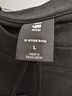 G-STAR RAW時(shí)尚夏季熱銷(xiāo)款純棉短袖圓領(lǐng)t恤男半袖修身圓領(lǐng)D24690 黑色 L 曬單實(shí)拍圖