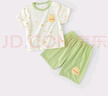 優(yōu)奇寶寶夏季套裝嬰兒夏天短袖衣服薄款夏天分體夏裝嬰幼兒洋氣小套裝 曬單實拍圖