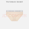 維多利亞的秘密（Victoria's Secret）棉質(zhì)舒適內(nèi)褲logo腰帶中腰包臀女士三角褲簡(jiǎn)約純色 曬單實(shí)拍圖