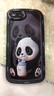 帥璽（SHUAIXI） 適用蘋果8plus/7p手機(jī)殼 iPhone6/6Plus全包硅膠創(chuàng)意高級(jí)7/8新款網(wǎng)紅卡通se泡芙軟殼奶茶熊貓男女 【酷炫黑】喝奶熊貓黑-贈(zèng)保護(hù)膜 蘋果8(7)se3-2 曬單實(shí)拍圖