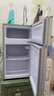 【新疆包郵】家用小型冰箱冷藏冷凍雙門宿舍迷你冰箱租房節(jié)能低噪 118雙門小型 車家兩用 58L 曬單實(shí)拍圖