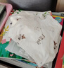 童泰（TONGTAI）女寶寶內(nèi)褲女童短褲兒童透氣平角褲中大童四角褲4條裝米白110cm 曬單實(shí)拍圖
