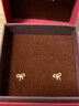 周大生復(fù)購補(bǔ)貼黃金耳飾女足金蝴蝶結(jié)計(jì)價(jià)耳釘送女友生日禮物1.17g 曬單實(shí)拍圖