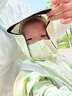 蕉下（beneunder）兒童防曬衣防曬服外套男女童涼感透氣速干防曬AL11124綠鴨嬉戲110 曬單實(shí)拍圖