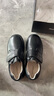 暇步士（Hush Puppies）童鞋男童皮鞋軟底兒童黑色英倫風(fēng)校園表演真皮男孩大童演出鞋子 HP3394黑色真皮材質(zhì) 36 曬單實(shí)拍圖