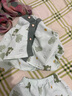 寬葉竹兒童睡衣家居服夏季寶寶套裝男女童內(nèi)衣開衫中大童薄款休閑空調(diào)服 開衫家居服【滿印恐龍】 90 【身高73-80cm22-25斤】 曬單實(shí)拍圖