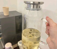 樂扣樂扣（locknlock）【清涼節(jié)】玻璃冷水涼水壺帶把手水杯耐高溫泡茶壺LLG970_1.8L 曬單實(shí)拍圖