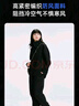 BODACHEL【木蘭】軟殼沖鋒褲女2024新款防風(fēng)防水戶外登山滑雪褲男 【女款】鳥羽黑【五防面料】 M 曬單實(shí)拍圖