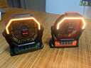 豹教授戶外充電款電風(fēng)扇大容量鋰電池超長久續(xù)航露營風(fēng)扇大號usb無線可懸掛吊扇釣魚便攜式靜音宿舍風(fēng)扇 9寸【22000毫安】橙色+三年品質(zhì) 曬單實拍圖