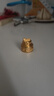 中國黃金（CHINA GOLD）【投資金】生日快樂(lè )足金蛋糕黃金純金蛋糕生日禮物送自己送小孩 黃金生日蛋糕【品牌包裝+證書(shū)】 金重約：2g 曬單實(shí)拍圖